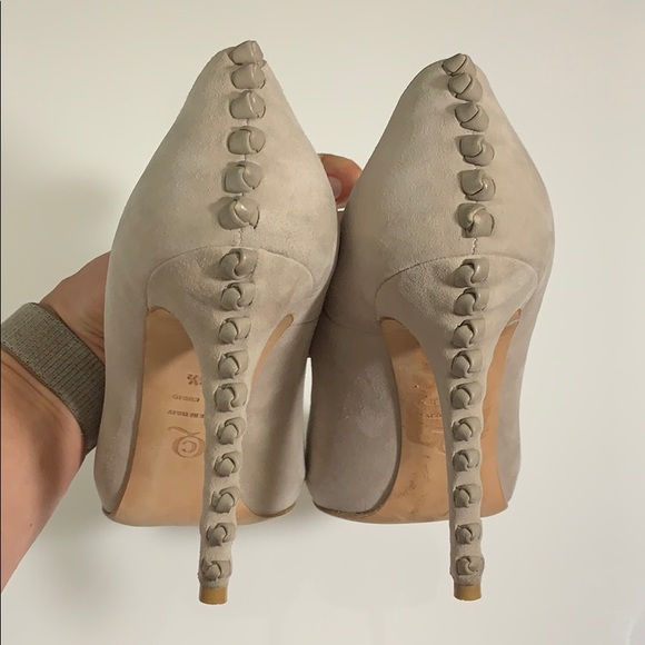 Alexander McQueen Gray Pumps Open Toe 6,5 - Picture 9 of 12